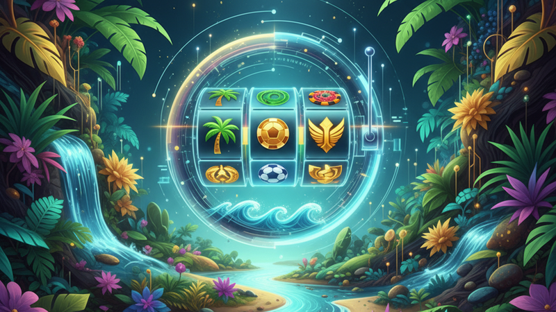 Gráficos e dados digitais em uma tela de computador.